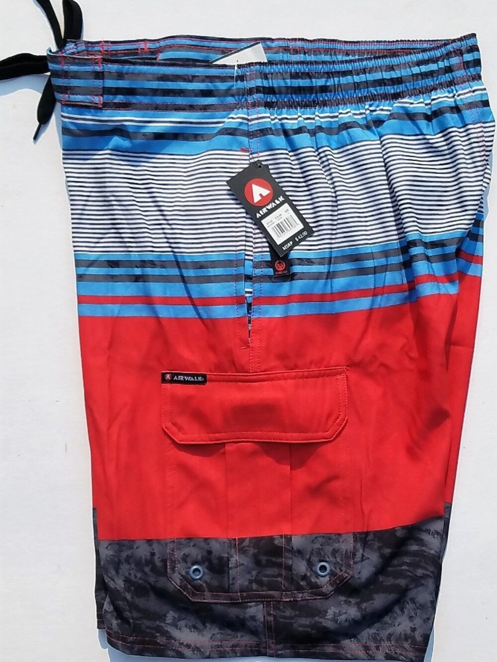 Airwalk Men's Stretch Swim Trunks - Size S